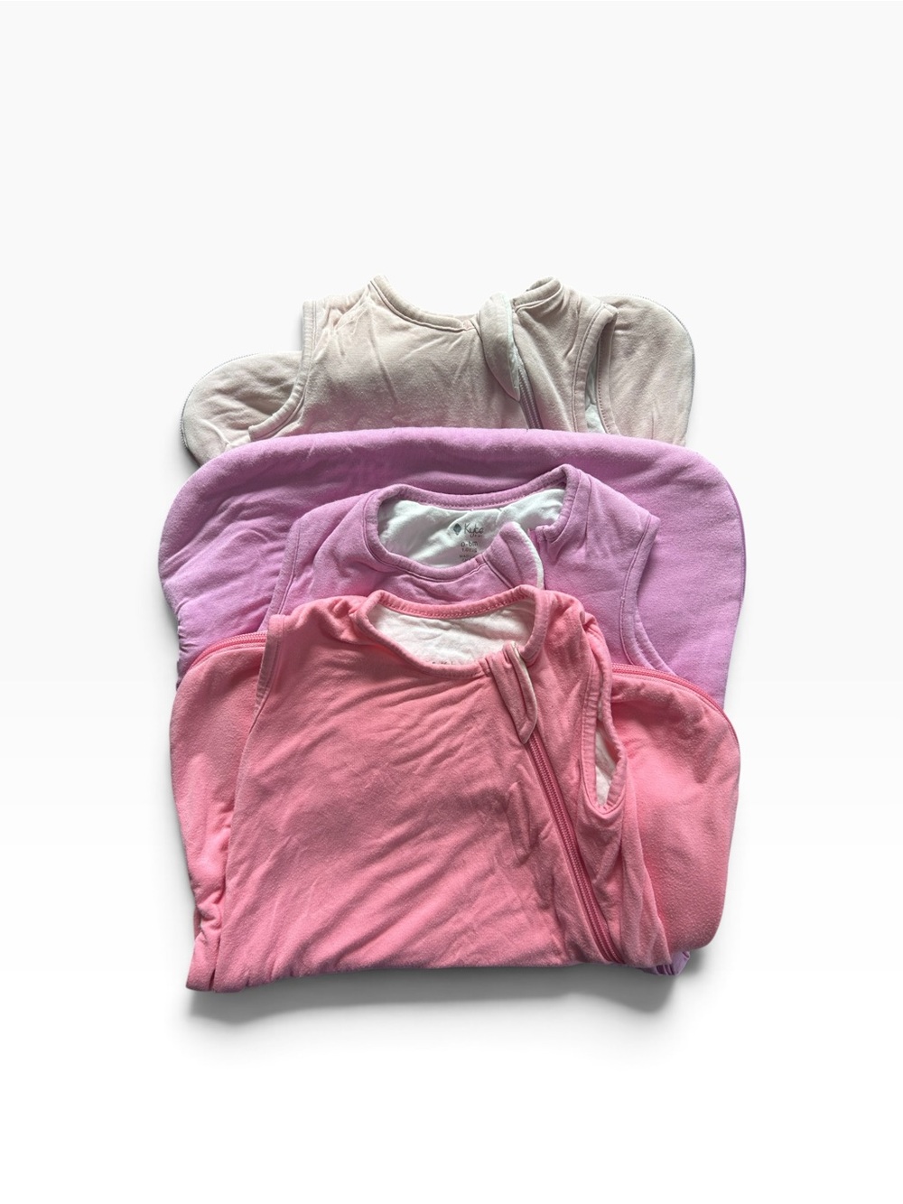 3x Kyte baby sleep sacks.
